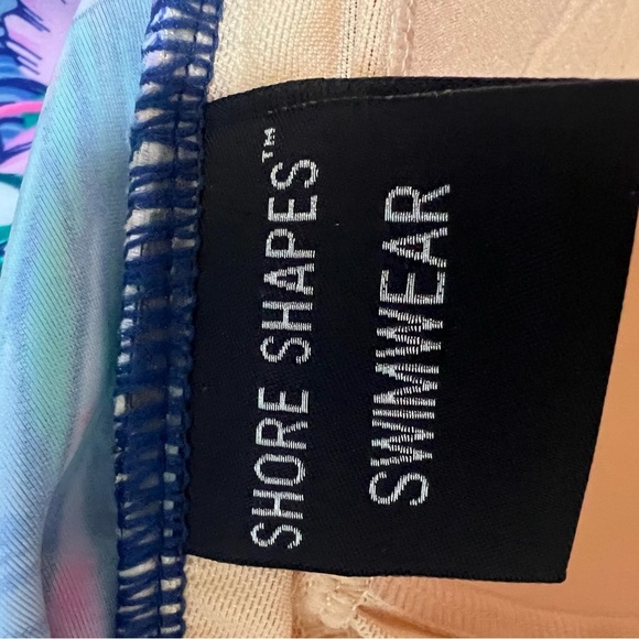 SHORE SHAPES One Piece Floral Swim Suit Size 8 - Picture 4 of 6